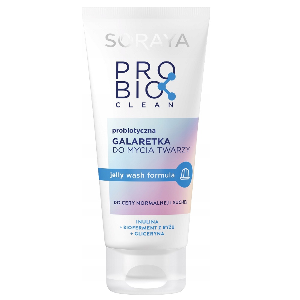 34484131675946098 Probio Clean probiotyczna galaretka do mycia twarzy do cery normalnej i suchej 150ml - obrazek 1