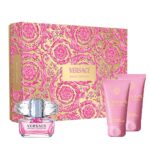 Bright Crystal zestaw woda toaletowa spray 50ml + balsam do ciała 50ml + żel pod prysznic 50ml