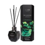 Diamond Exclusive Reed Diffuser dyfuzor zapachowy z patyczkami Szmaragd 110ml
