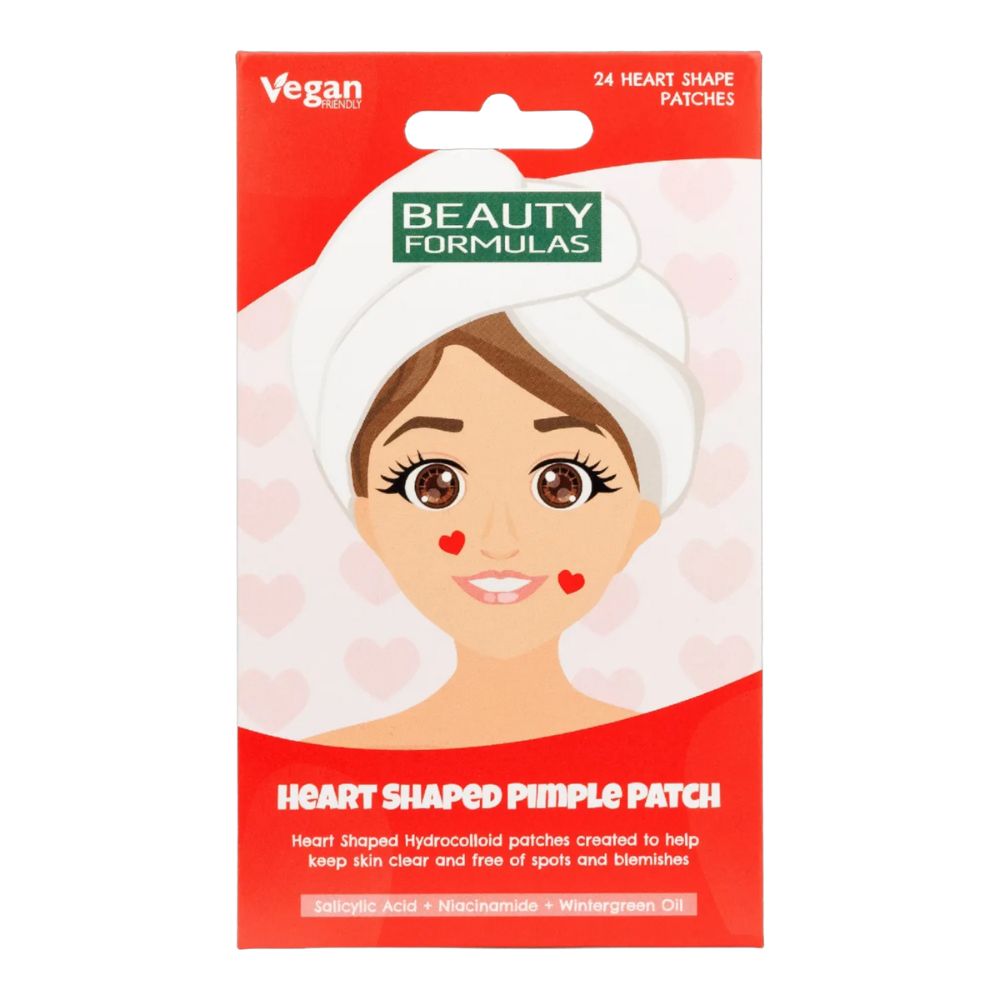 34531401763738989 Heart Shaped Pimple Patch hydrożelowe plastry na niedoskonałości skóry w kształcie serca 24szt. - obrazek 1
