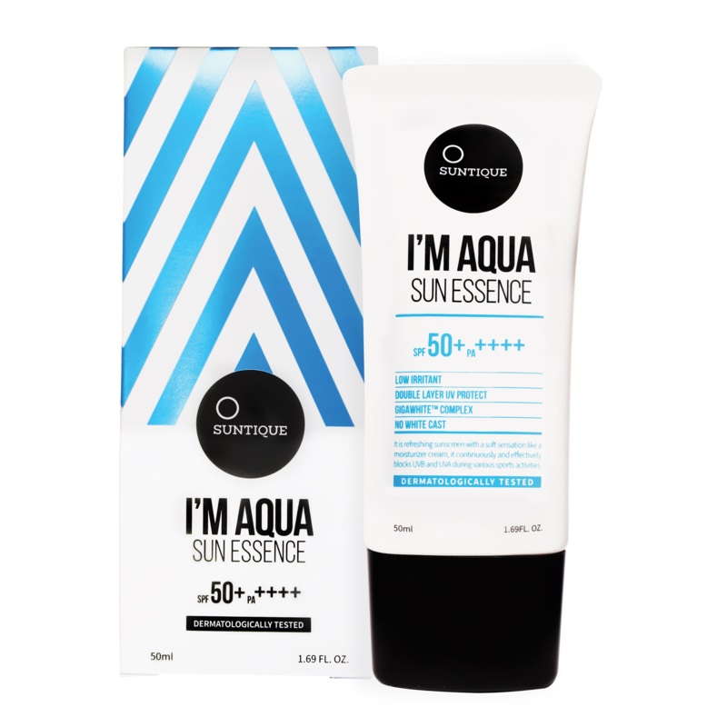 34574331631683169 I'm Aqua Sun Essence SPF50+ PA++++ krem przeciwsłoneczny z bardzo wysokim filtrem UV 50ml - obrazek 1
