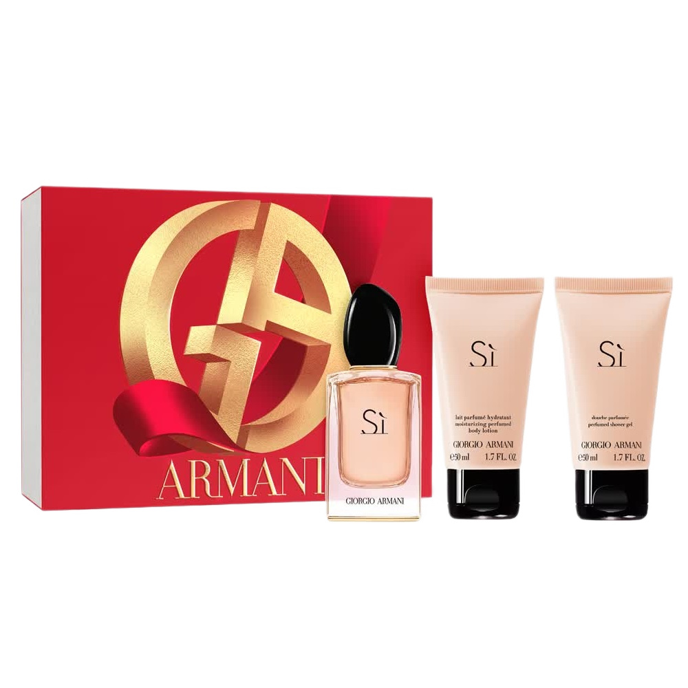 34590521763723662 Si zestaw woda perfumowana spray 50ml + balsam do ciała 50ml + żel pod prysznic 50ml - obrazek 1