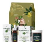 CBD zestaw całodniowy krem nawilżająco-naprawczy 50ml + roślinnie aktywne serum nawilżająco-naprawcze 30ml