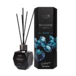 Diamond Exclusive Reed Diffuser dyfuzor zapachowy z patyczkami Szafir 110ml