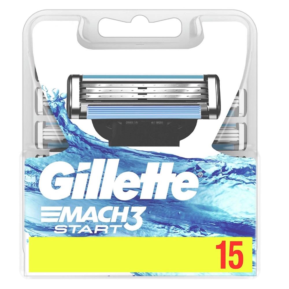 34708761733146542 Mach3 Start wymienne ostrza do maszynki do golenia 15szt - obrazek 1