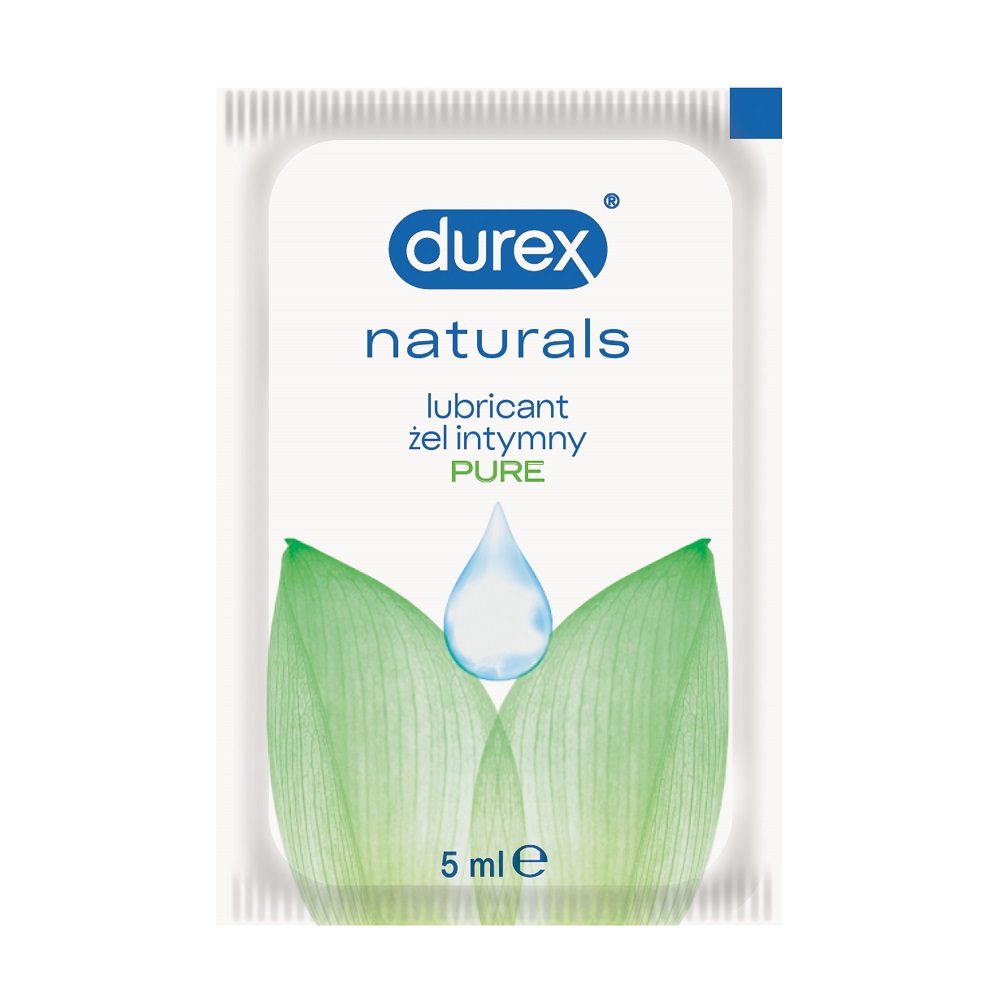34734141663247414 Naturals Pure żel intymny lubrykant 100% naturalny z prebiotykami saszetka 5ml - obrazek 1