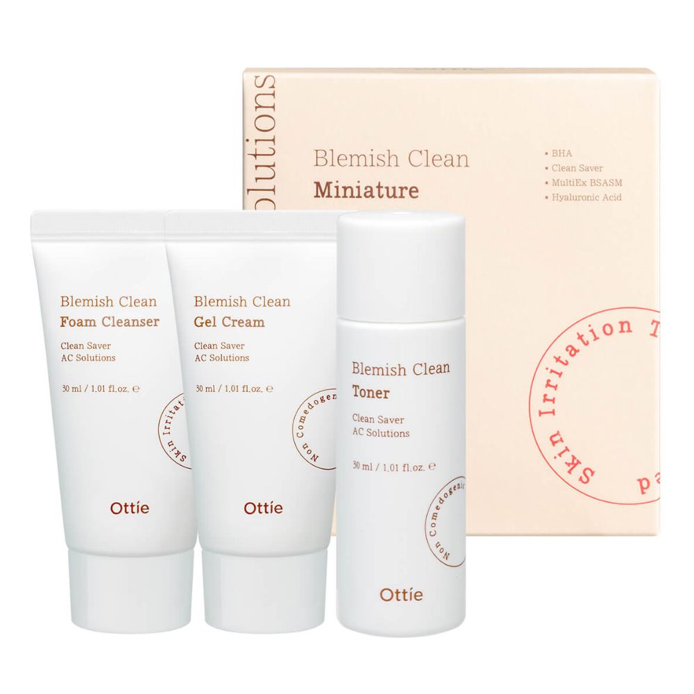 34749501752403522 Blemish Clean zestaw do pielęgnacji cery trądzikowej 3x30ml - obrazek 1