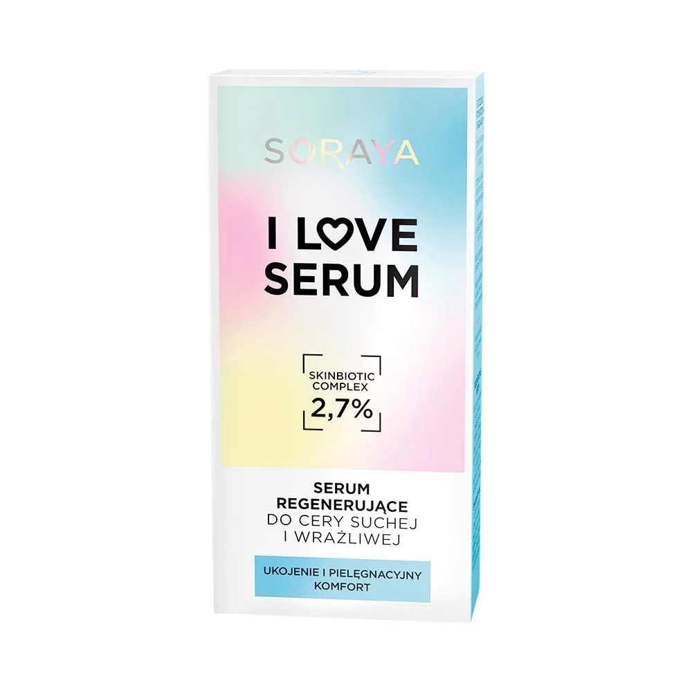 34842041647950354 I Love Serum serum regenerujące do cery suchej i wrażliwej 30ml - obrazek 1