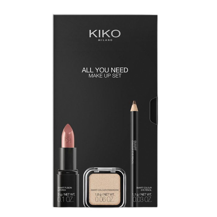 34853131720421774 All You Need Make Up Set zestaw do makijażu zawierający pomadkę cień do powiek i kredkę do oczu 01 Every Day Look - obrazek 1