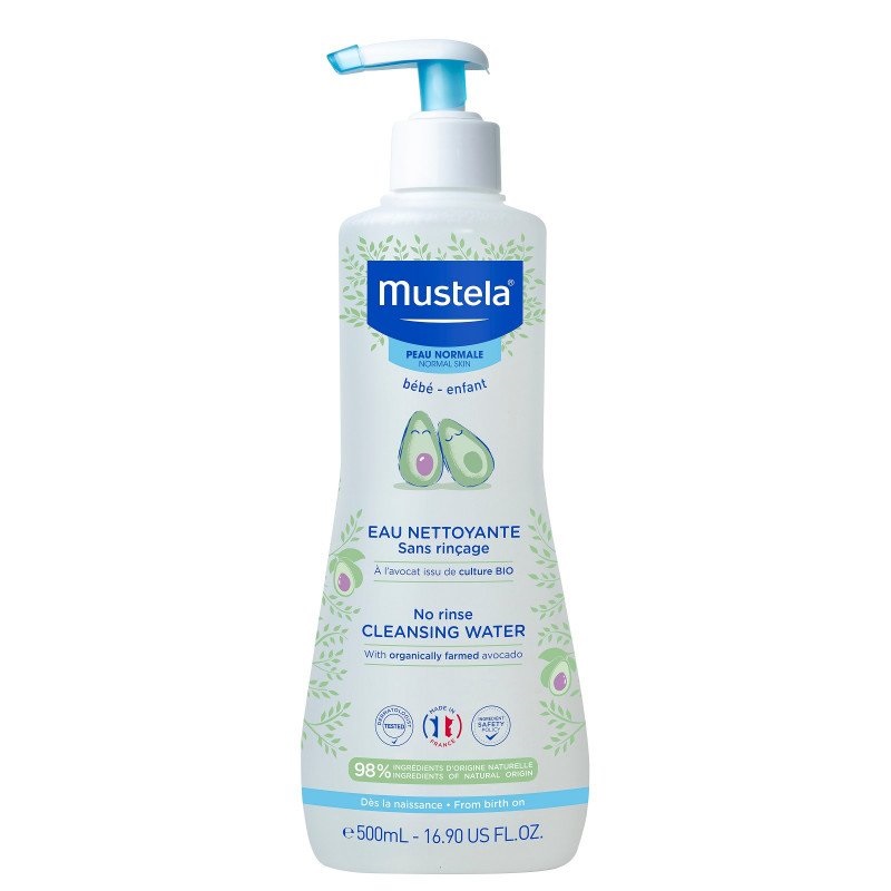 34859161744787916 No Rinse Cleansing Water woda oczyszczająca bez spłukiwania dla dzieci i niemowląt 500ml - obrazek 1