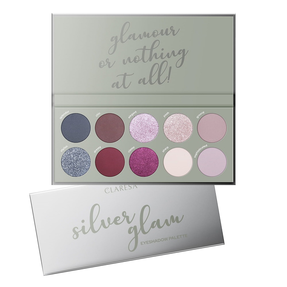 34889961728991383 Paleta cieni do powiek Silver Glam 12g - obrazek 1