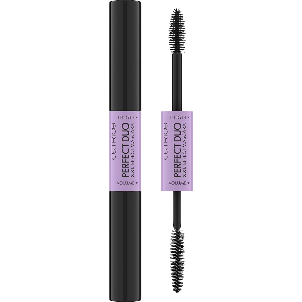 34917871731412516 Perfect Duo XXL Effect tusz do rzęs 2w1 010 Black 8ml - obrazek 1