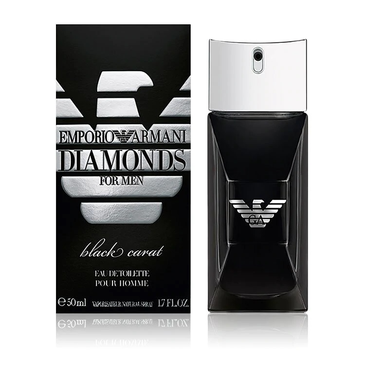 34963331649934095 Diamonds Black Carat For Men woda toaletowa spray 50ml - obrazek 1