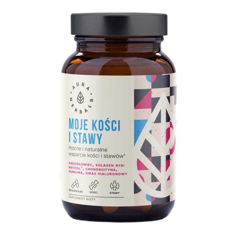 34981941710323879 Moje Kości i Stawy mocne i naturalne wsparcie kości i stawów suplement diety 60 kapsułek - obrazek 1
