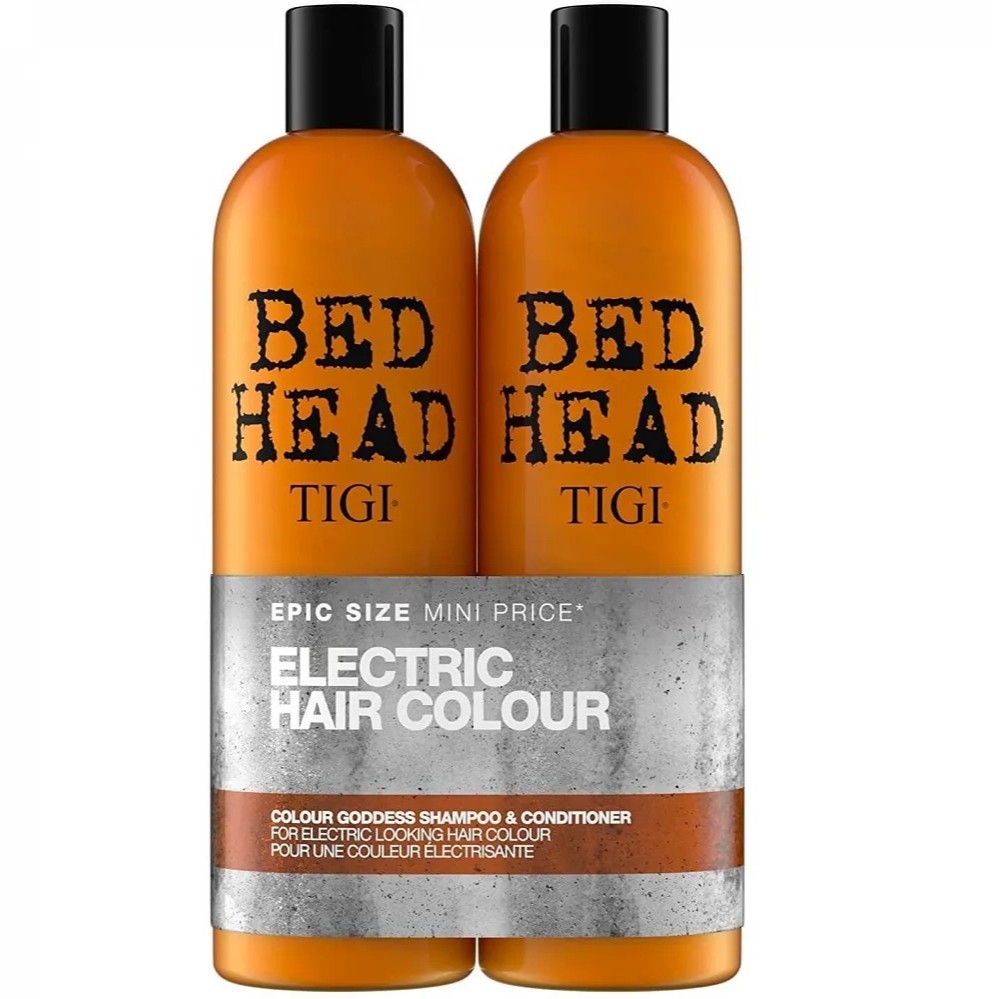 35001691749453632 Bed Head Colour Goddess zestaw szampon + odżywka do włosów farbowanych 2x750ml - obrazek 1