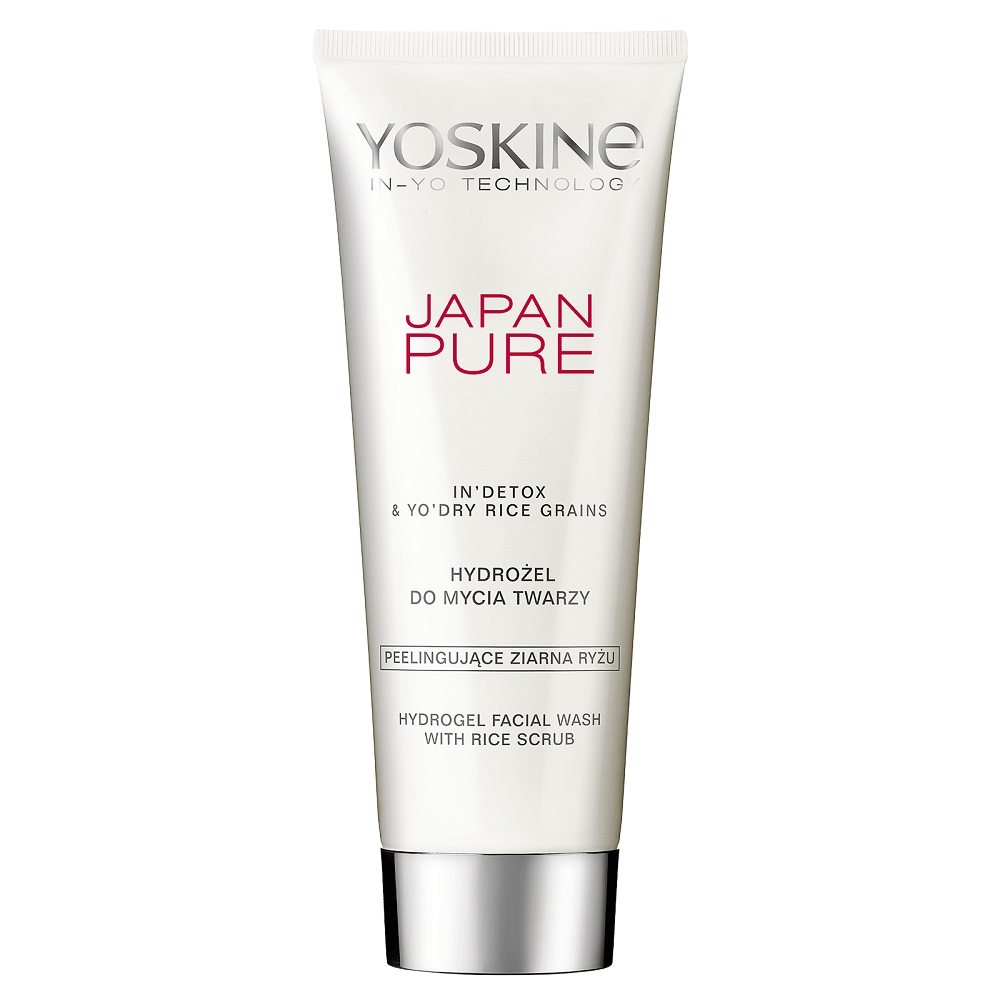 35033471602837109 Japan Pure hydrożel do mycia twarzy Peelingujące Ziarna Ryżu 150ml - obrazek 1