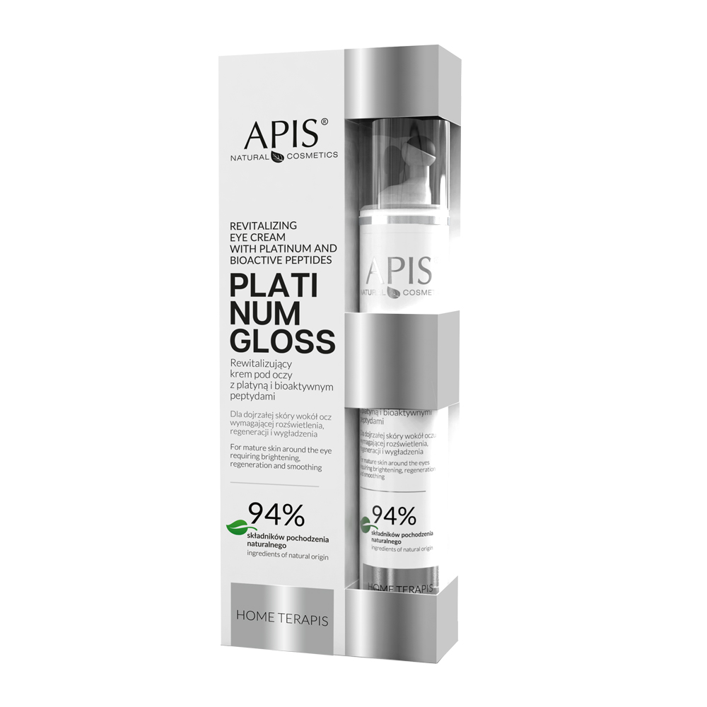 35073711696418048 Platinum Gloss rewitalizujący krem pod oczy z platyną i bioaktywnymi peptydami 10ml - obrazek 1