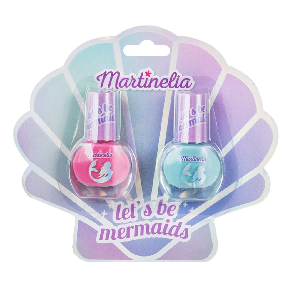35079451710496022 Let's Be Mermaids Nail Duo zestaw lakierów do paznokci 2szt. - obrazek 1
