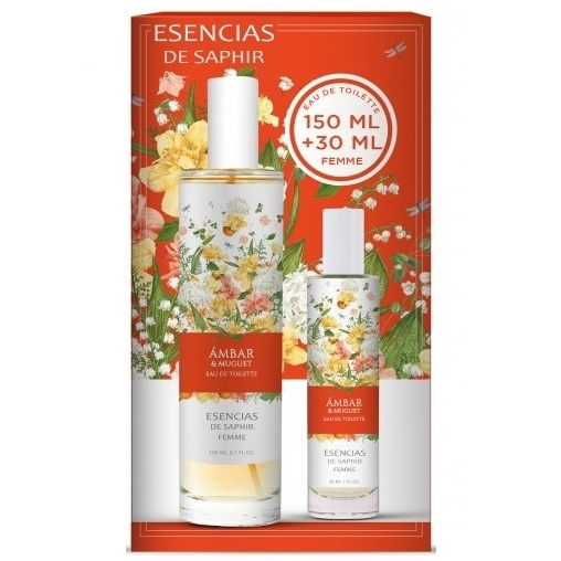 3508981679487177 Esencias Ambar & Muguet zestaw woda toaletowa spray 150ml + woda toaletowa spray 30ml - obrazek 1