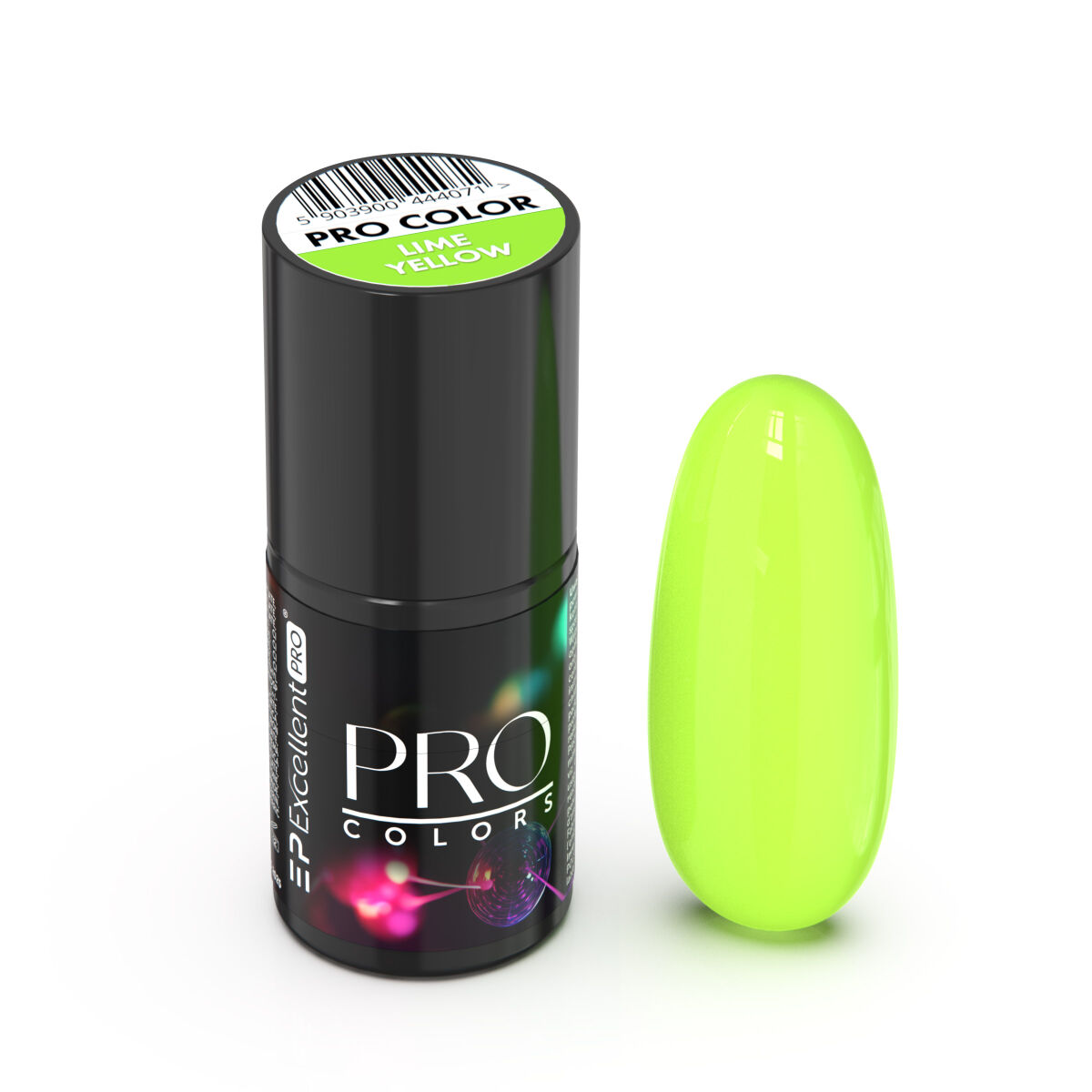 3510041762567249 Pro Colors lakier hybrydowy 56 Lime Yellow 7g - obrazek 1