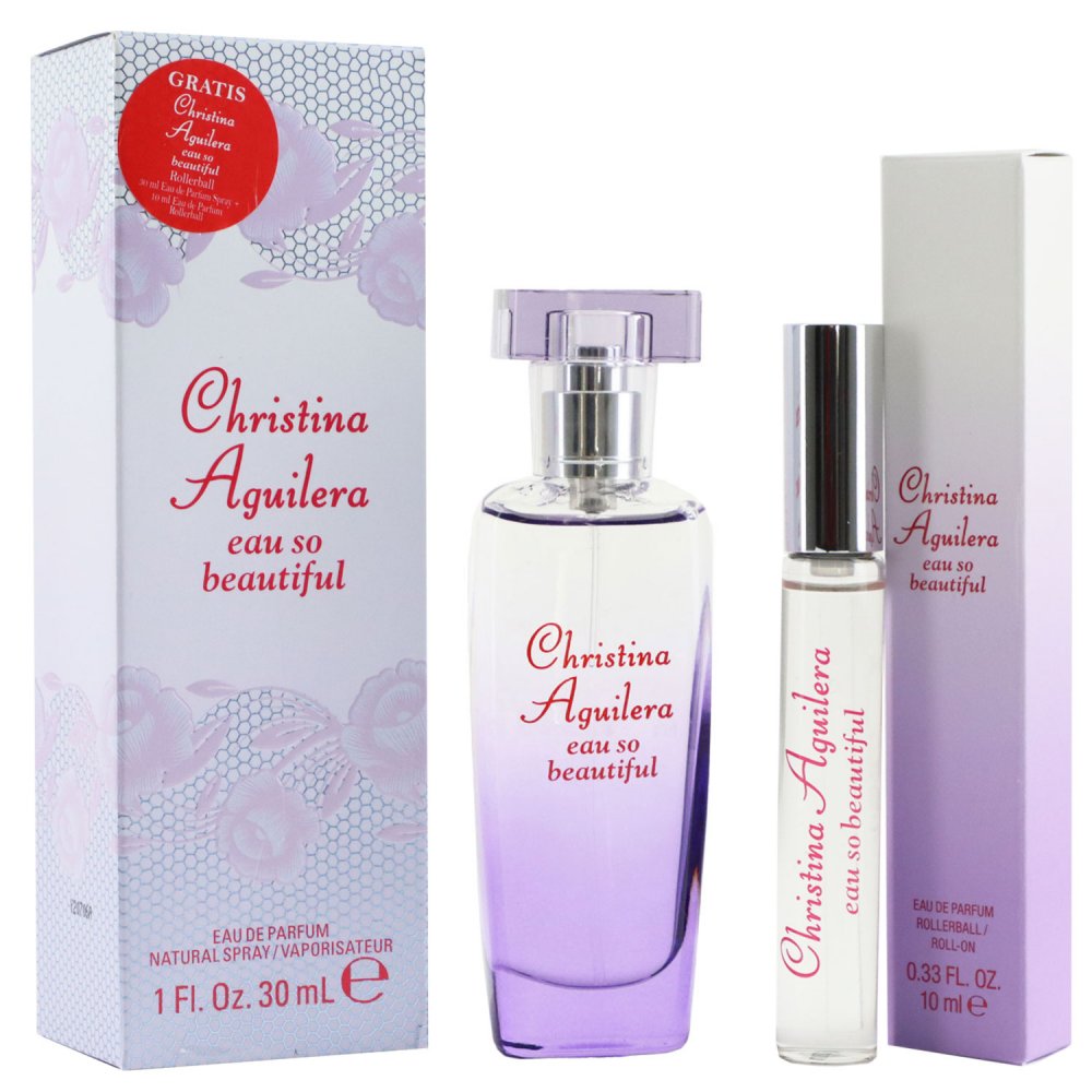 35107121679294494 Eau So Beautiful zestaw woda perfumowana spray 30ml + woda perfumowana roll-on 10ml - obrazek 1