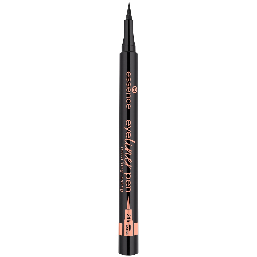 35107941700139857 Eyeliner Pen Extra Long-Lasting eyeliner we flamastrze 010 Blackest Black 1ml - obrazek 1