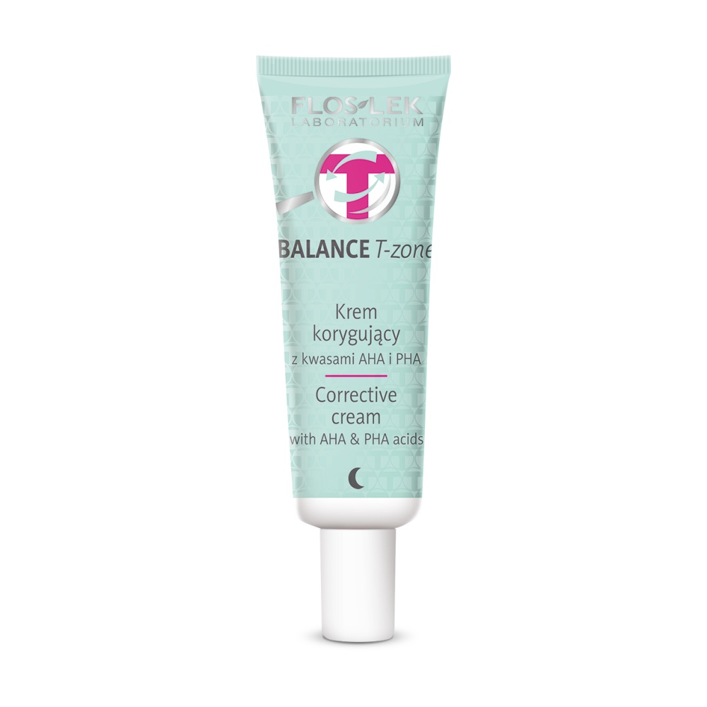 35115721776853949 Balance T-Zone krem korygujący z kwasami AHA i PHA 50ml - obrazek 1