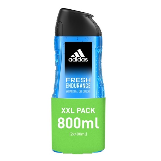 35121751763719324 Fresh Endurance żel pod prysznic dla mężczyzn 2x400ml - obrazek 1