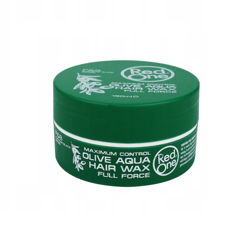 35140691658920594 Aqua Hair Gel Wax Full Force wosk do włosów Olive 150ml - obrazek 1