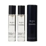 Bleu de Chanel twist and spray woda perfumowana spray z wymiennym wkładem 3x20ml