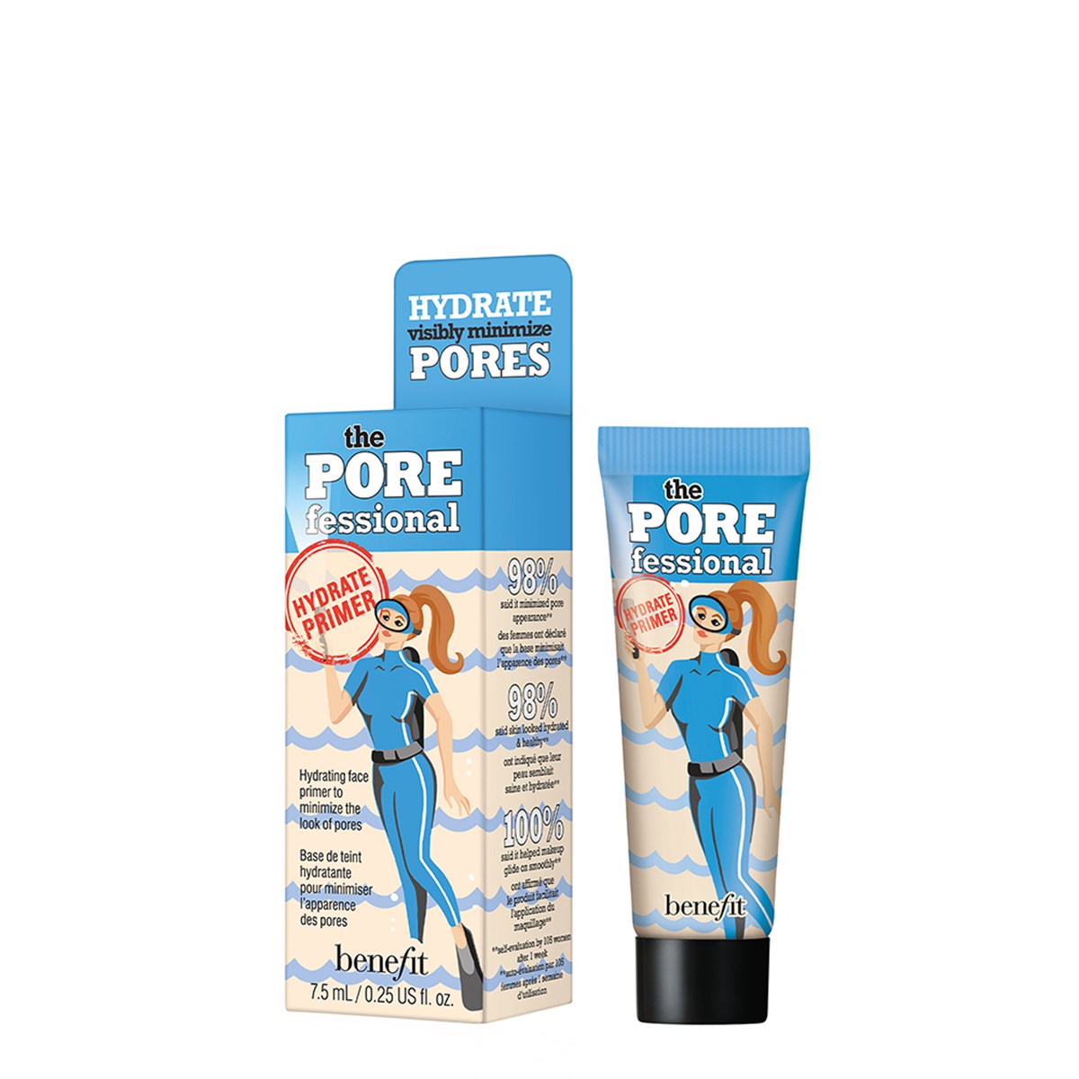 35240381652070070 The POREfessional Hydrate Primer mini nawilżająca baza minimalizująca widoczność porów 7.5ml - obrazek 1