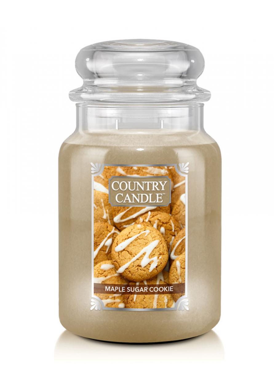 3526501602762154 Duża świeca zapachowa z dwoma knotami Maple Sugar Cookie 680g - obrazek 1