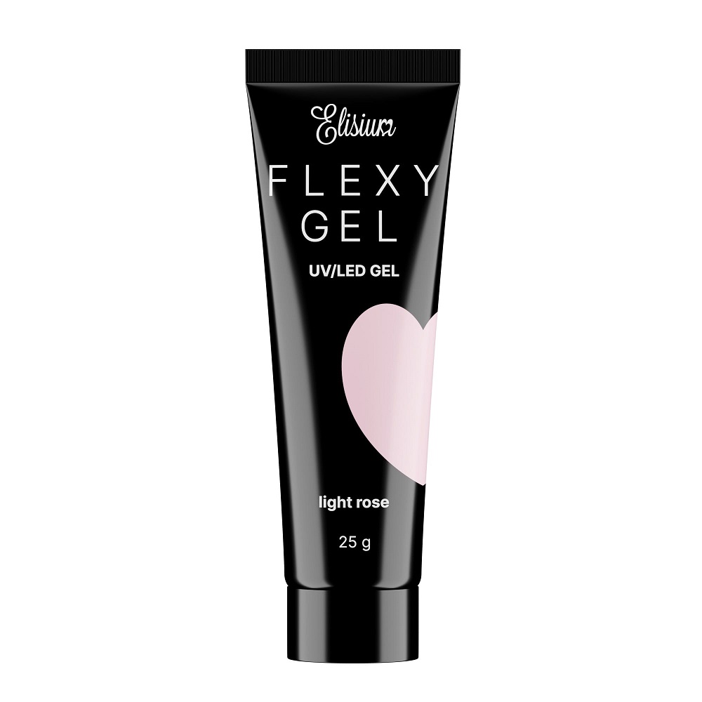 35293831773399539 Flexy Gel żel do przedłużania paznokci Light Rose 25g - obrazek 1