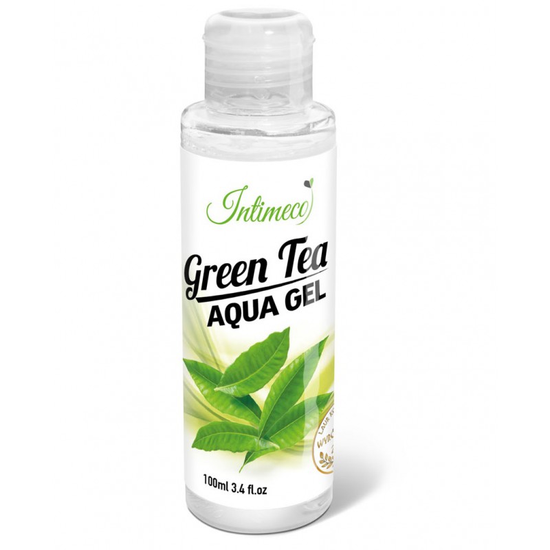 35338741637326586 Green Tea Aqua Gel nawilżający żel intymny o aromacie zielonej herbaty 100ml - obrazek 1