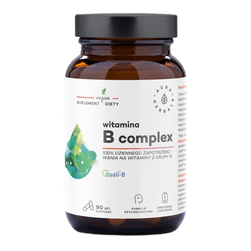 35402901725871051 Witamina B Complex suplement diety 90 kapsułek - obrazek 1