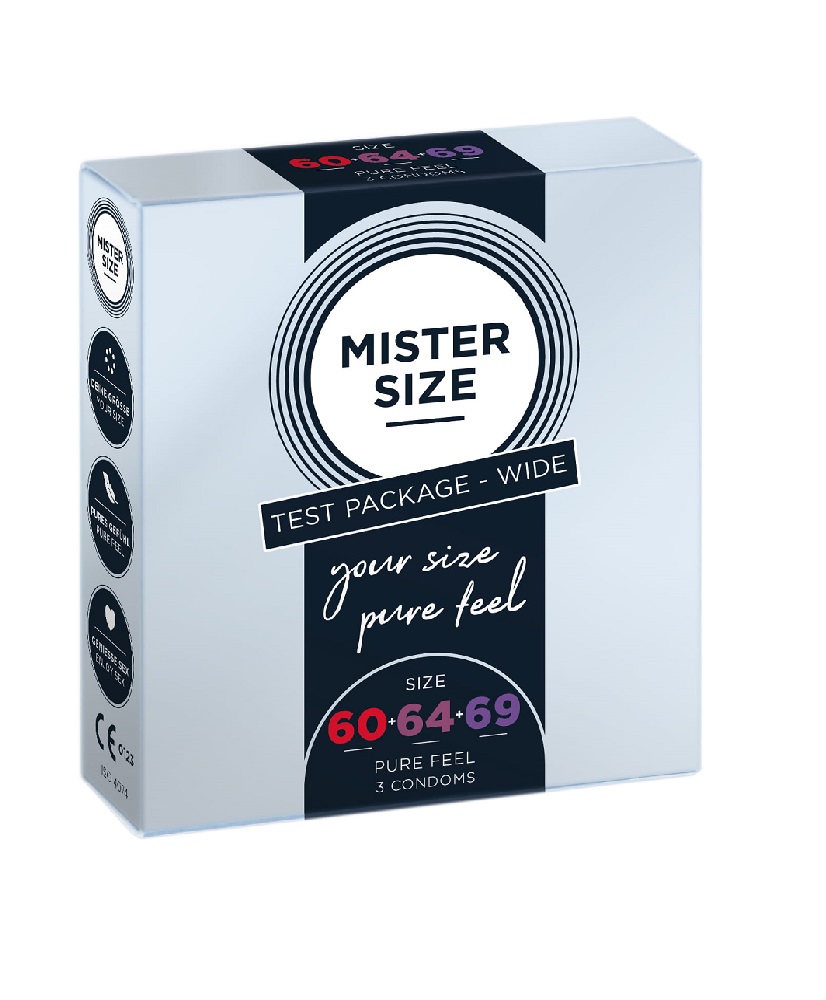 35466731634199043 Condoms prezerwatywy dopasowane do rozmiaru 60mm 64mm 69mm 3szt. - obrazek 1