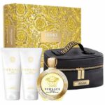 Eros Pour Femme zestaw woda toaletowa spray 100ml + balsam do ciała 100ml + żel pod prysznic 100ml + kosmetyczka