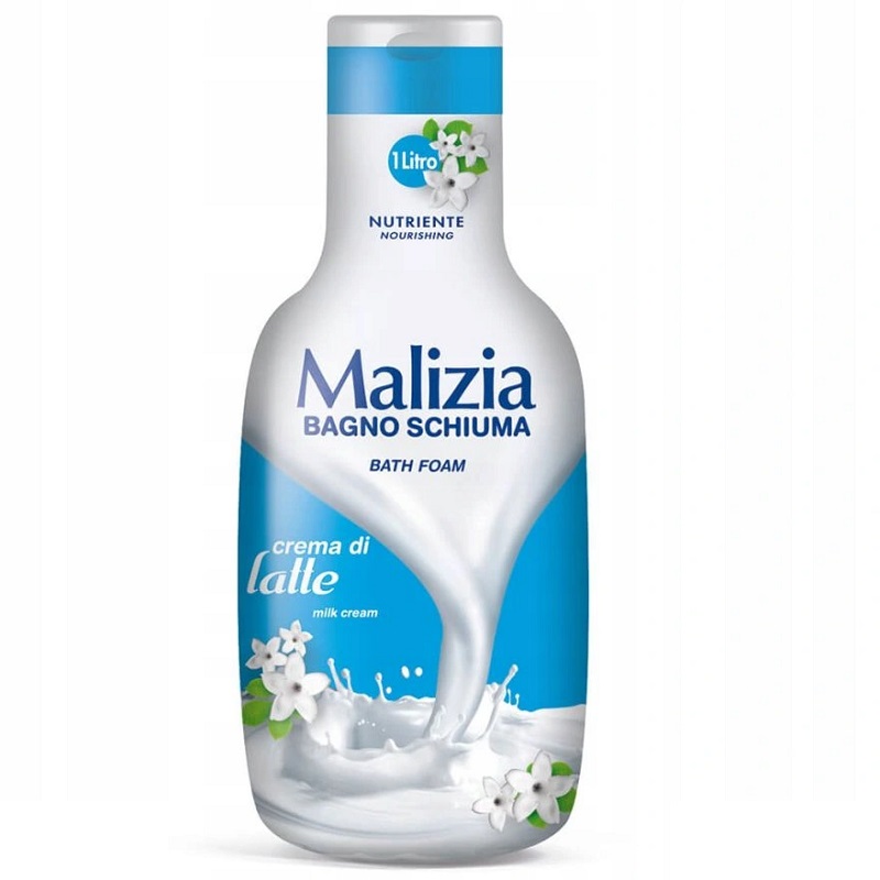 35471911647323677 Bath Foam płyn do kąpieli Mleko 1000ml - obrazek 1