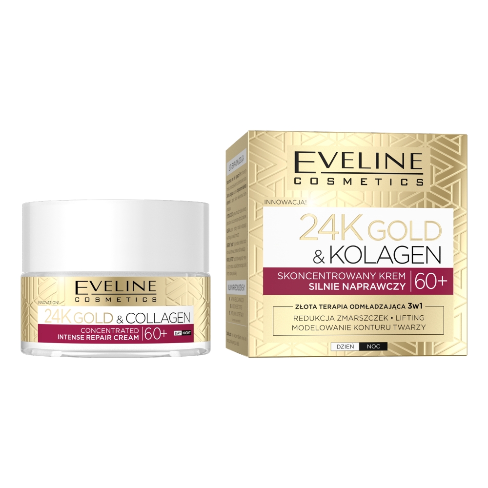 35484131700580892 24K Gold&Kolagen skoncentrowany krem silnie naprawczy 60+ 50ml - obrazek 1