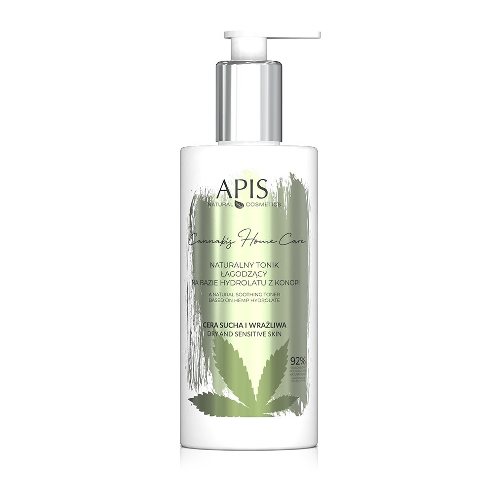 35489171596807154 Cannabis Home Care naturalny tonik łagodzący na bazie hydrolatu z konopi 300ml - obrazek 1