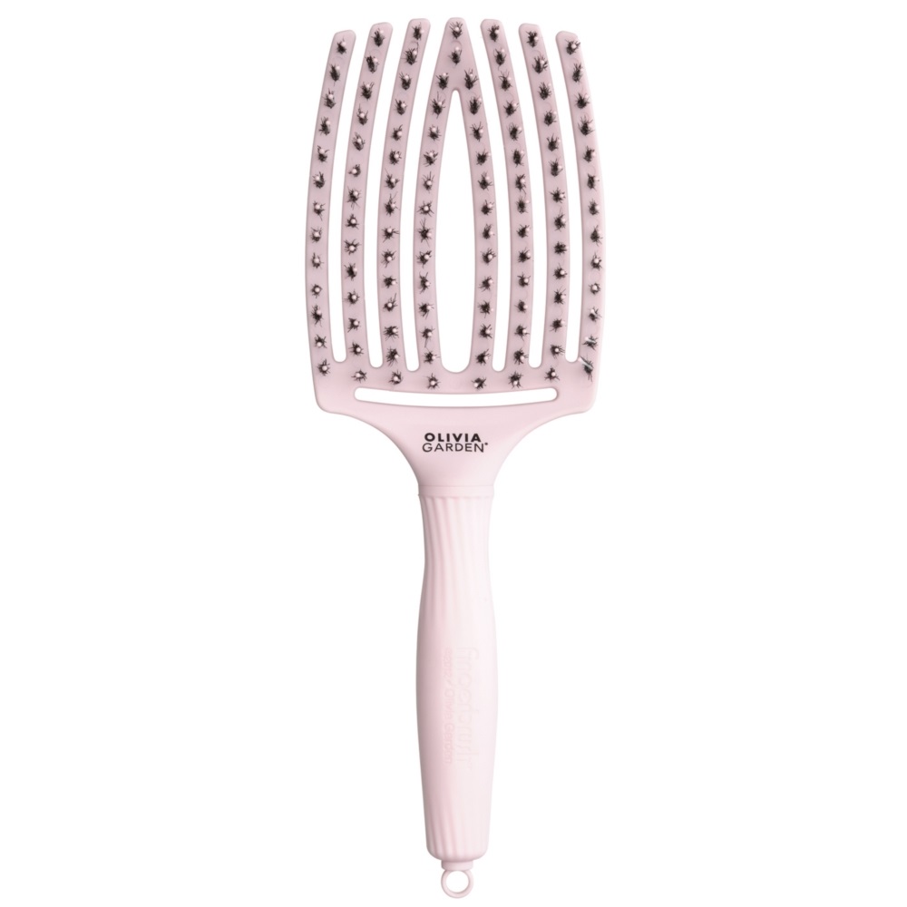 35550981664282324 Fingerbrush Combo szczotka do włosów Pastel Pink Large - obrazek 1