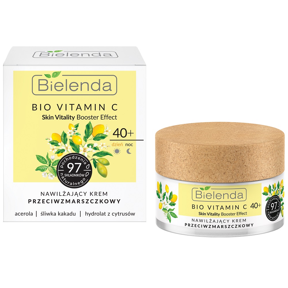 35581621677777028 Bio Vitamin C nawilżający krem przeciwzmarszczkowy 40+ dzień/noc 50ml - obrazek 1