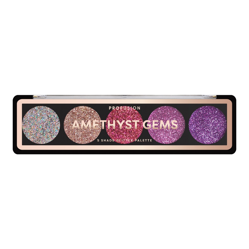 35631691636544265 Amethyst Gems Eyeshadow Palette paleta 5 cieni do powiek - obrazek 1