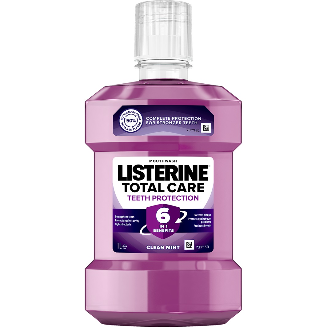 35655371678447442 Total Care Teeth Protection płyn do płukania jamy ustnej 1000ml - obrazek 1