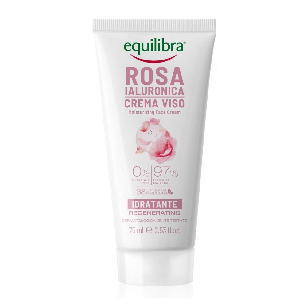 3569601677496043 Rosa Moisturizing Face Cream różany krem nawilżający z kwasem hialuronowym 75ml - obrazek 1