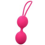 Dual Balls silikonowe kulki gejszy Magenta