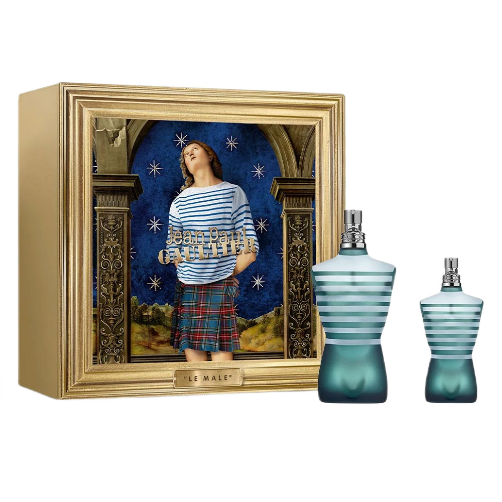 3577331742558584 Le Male zestaw woda toaletowa spray 125ml + woda toaletowa spray 40ml - obrazek 1