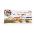 Gold Omega 3 D3 + K2 suplement diety 30 kapsułek miękkich