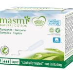 Tampons tampony z bawełny organicznej Super 18szt
