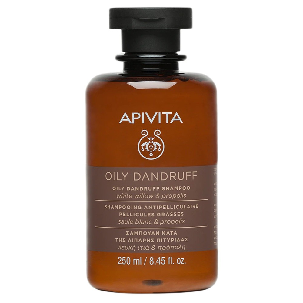 35907801755780607 Oily Dandruff Shampoo szampon przeciwłupieżowy do skóry przetłuszczającej się z białą wierzbą i propolisem 250ml - obrazek 1